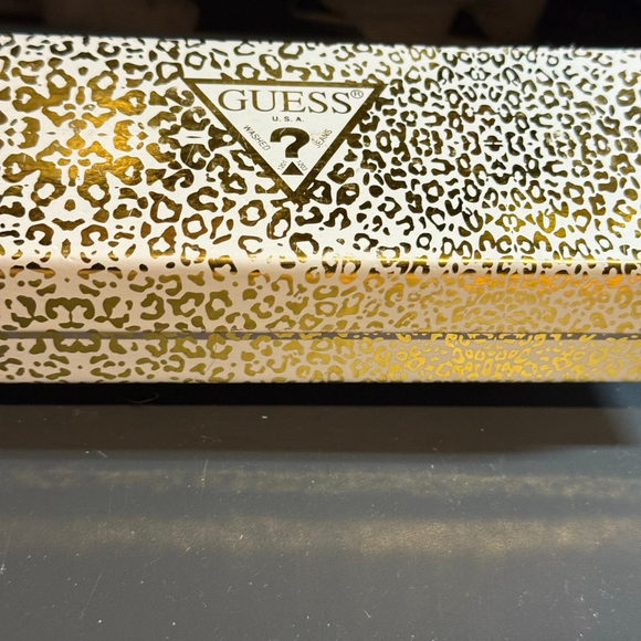 Guess Silver Tone Charm Bracelet and Silver Toned Ball Earrings Set - Picture 5 of 5